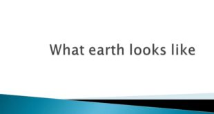 درس (What Earth looks like) في العلوم بالإنجليزي للصف الثاني الفصل الثاني