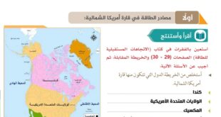 حل درس عوامل الاستقلال في مجال الطاقة دراسات اجتماعية للصف العاشر فصل ثالث